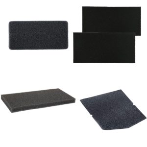 Dryer Sponge Filter Foam Replacement for Miele (225x105x30mm, 280x137x20mm, 200x145x10mm) Replaces 9499230 327136 429410 810183 6057930
