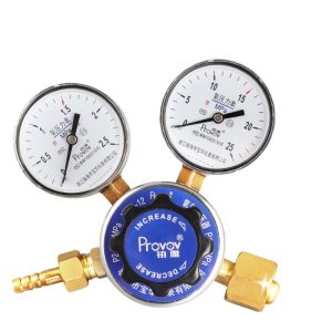 Provov YQY-12 Oxygen Pressure Reducer Regulator Brass Valve Body 2.5 MPa Safe and Durable