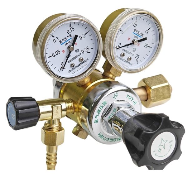 YQY-6 Oxygen Pressure Reducer Regulator (0.25 MPa / 25 MPa) for Carbon Sulfur Analyzer - 이미지 3