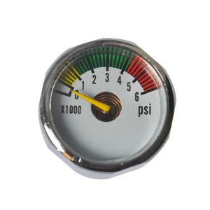 Mini Pressure Gauge Y25Z Micro Pressure Gauge Metal Shell for HVAC Systems