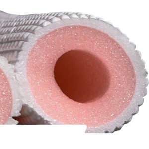 Embossed Flame Retardant A1 Grade HVAC Copper Pipe Insulation Tube for AC Units