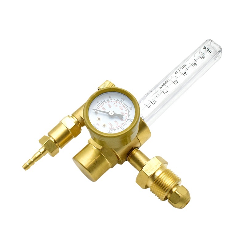 Argon Gas Pressure Regulator 191 Series AR-191-01 Industrial Gas Regulator with Flow Meter - Image 2