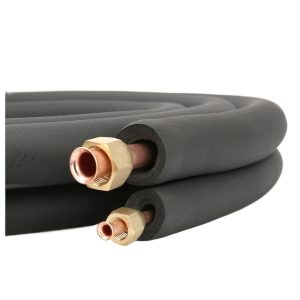 Pure Copper Insulated ACR Line Set with Flare Nuts (6.35*0.6mm/15.88*0.7mm) for HVAC Mini Split Systems