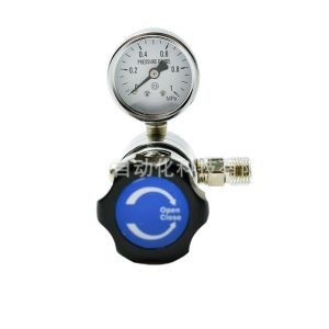 Industrial Gas Pressure Reducing Valve Regulator with Pressure Gauge (0-1 MPa) for Gas Systems