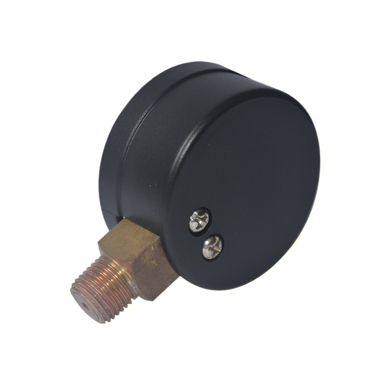 Durable Stainless Steel Pressure Gauge (0-60psi/0-4bar) with Radial Mounting, 50mm Dial for HVAC Systems - Image 3