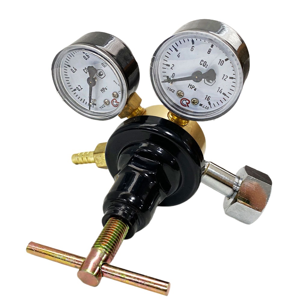Industrial CO2 Pressure Regulator G3/4 Inlet Russian Style Gauge Pressure Reducing Valve for Welding - Image 2