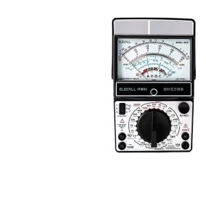 ELECALL MF47 Pointer Type Multimeter High Precision Analog Multimeter (ACV/DCV/Ohms Measurements) for Electrical Testing Replaces MF47