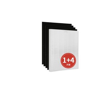 HEPA Air Purifier Filters and Activated Carbon Pre-Filters (1+4 Pack) Compatible with Winix C545 B151 P150 9300