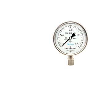 Breidys YNBF100 Stainless Steel Pressure Gauge 0-1.6MPa (1.6 Mpa) for Hydraulic Air Pressure Systems