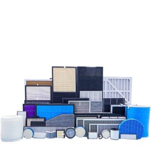 Customized HEPA Activated Carbon Air Purifier Pleated Filter Media for HVAC Systems