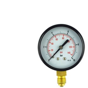 Pressure Gauge Y63 Radial 61mm Dial Oil Hydraulic Air Water Pressure Vacuum Meter for HVAC Systems