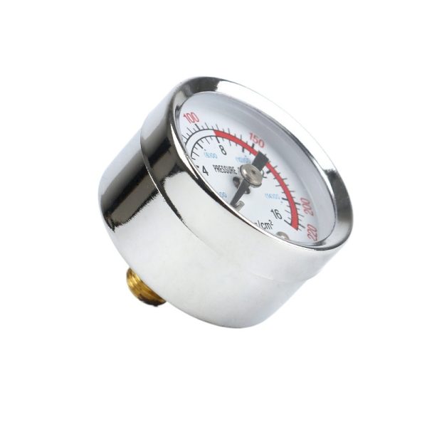 16kg/cm² Duplex Scale Pressure Gauge for HVAC Underfloor Heating Pressure Test - Image 2