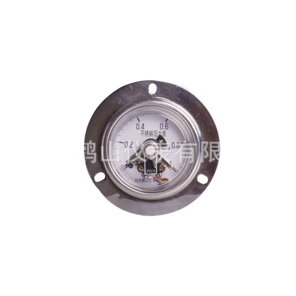 Electrical Contact Pressure Gauge (0-0.8 MPa, 60mm Diameter, Axial Connection) for Industrial HVAC Systems, Replaces YXC60BFZT