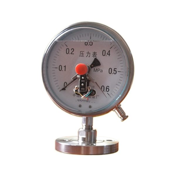 ZYLB Membrane Pressure Gauge (YTXC Model with Flange Connection and Threaded Diaphragm, 1.6 Accuracy, 0-60/0-0.6 Measuring Range) for HVAC Systems, Replaces YTXC - 이미지 2