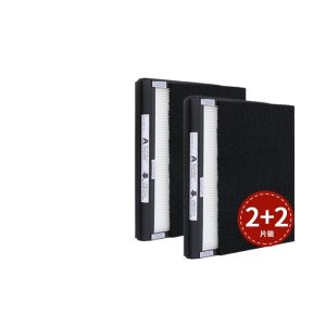 HEPA Air Purifier Replacement Filter for Filtrete Size A Air Purifiers, Replaces PM2.5 Dust Filters 2-Pack