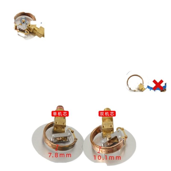R22 R410 Refrigerant Manifold Gauge Set with Bleeding Function (Low Pressure -1 to 35 bar, High Pressure -1 to 55 bar) for HVAC R22 R410 Systems - Gambar 2