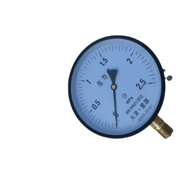 Y-150 Pressure Gauge (0-2.5 MPa, Radial Mount) Replaces 366889-000464 for Industrial HVAC Systems - Imej 2