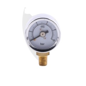 Radial Pressure Gauge 25mm Stainless Steel Case Copper Joint Bourdon Tube Pressure Gauge 0-10 Bar Model Y25S10ZG8