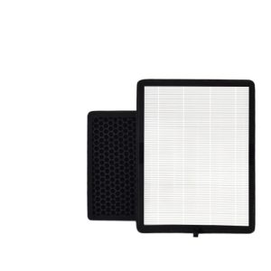 3-in-1 Activated Carbon Air Purifier Filter (Antimicrobial, Formaldehyde, Odor, PM2.5) for Midea KJ201G, C42, C46 Air Purifiers, Replaces KJ20FE-NH1