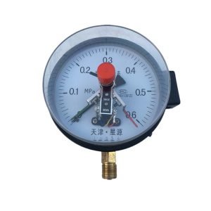 YXC-150 Magnetic Boost Electrical Contact Pressure Gauge (0-0.6MPa, 380V, 30VA Rated) for Water Pump Control Applications