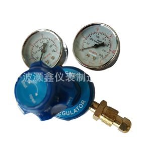 Aluminum Body Oxygen Regulator (Oxygen/CO2/Argon/Acetylene Compatible, 15 MPa Measuring Range) for Gas Systems