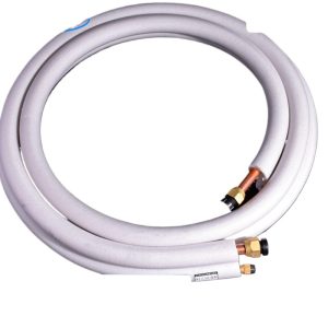 Universal Pure Copper AC Extension Line Set (9.52*0.6+15.88*0.7mm) for 3 HP Air Conditioner Compatible with Midea HVAC Systems