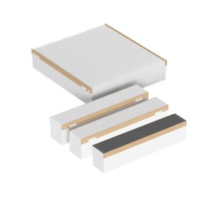 Pleated Air Filter Replacement (MERV 8 equivalent) for Aprilaire Systems 2200, 201, 401, 501 Replaces Part Numbers 201, 401, 501