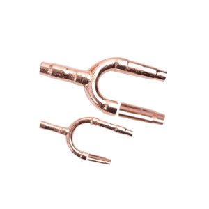 R410A Refrigerant Copper Y-Branch Joint Kit (01C/02C/03C/04C/05C) for Central HVAC Systems, Thickened Copper Distributor