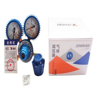 ZENSIN Oxygen Pressure Gauge Regulator YQY-07 (0-25 MPa) for Industrial Welding and Cutting Applications