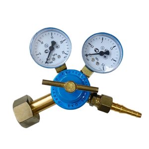 Industrial Oxygen Pressure Regulator (0-25 MPa Inlet, 0-2.5 MPa Outlet) for Gas Cylinder, G3/4 Compatibility