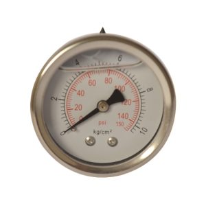 Stainless Steel Pressure Gauge (YBN50Z, 1MPa/10KG) for HVAC Systems