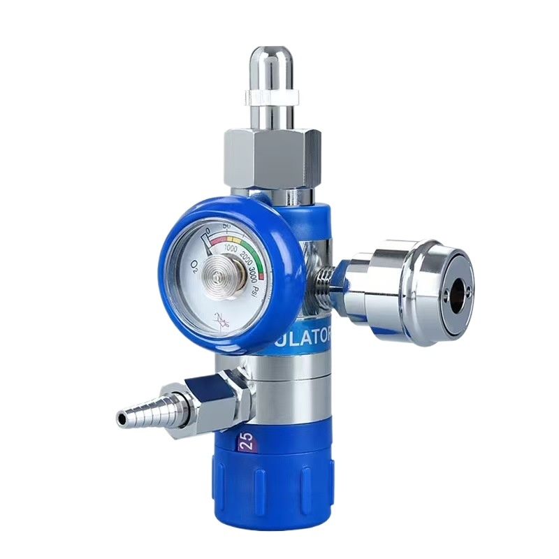Medical Oxygen Regulator (0-15 L/min) for Anesthesia Machine and Ventilator Systems, Single Stage Design, Model WQ-001 - Image 2