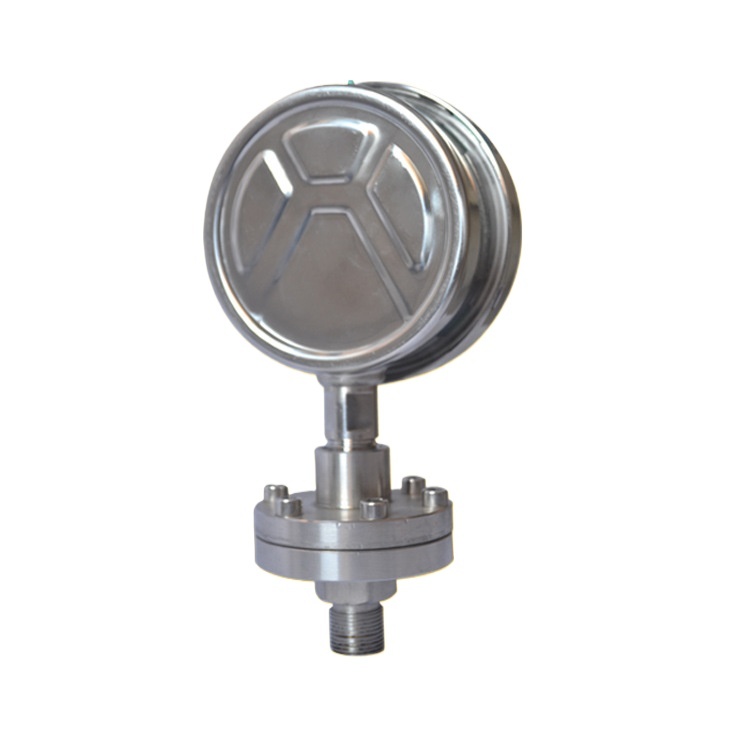 JY Precision YTP100ML Diaphragm Pressure Gauge 1.6MPa Threaded Connection 100mm Diameter for Industrial Applications - Image 3