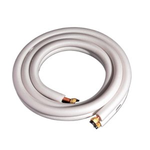 Pure Copper Insulated HVAC Line Set (6.35*0.6+12.7*0.6) for 2HP Air Conditioners, Universal Extension Tube
