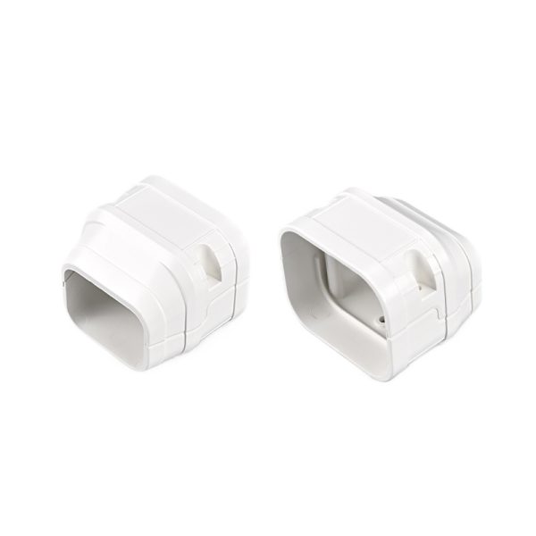Ducting Tail Joint (WTG8065-H) for PVC HVAC Duct Covers and Linesets, Compatible with All Standard HVAC Systems