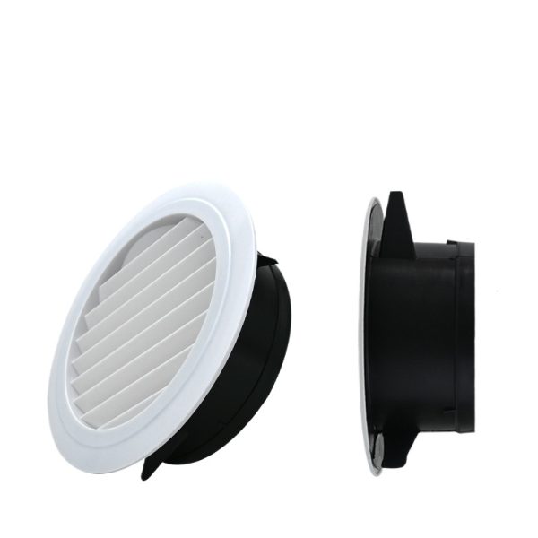Circular ABS Air Vent Diffuser Grill for HVAC Systems (Adjustable, Multiple Sizes) - Replaces Standard Round Air Outlets - Image 3