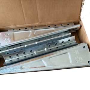 Reinforced Galvanized Steel Outdoor AC Unit Bracket (1.5P-3P) for HVAC Mini Split Systems (20 Sets, National Standard)