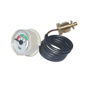 Capillary Pressure Gauge Y28 3bar G1/4 for Wall-Mounted Boiler HVAC Systems