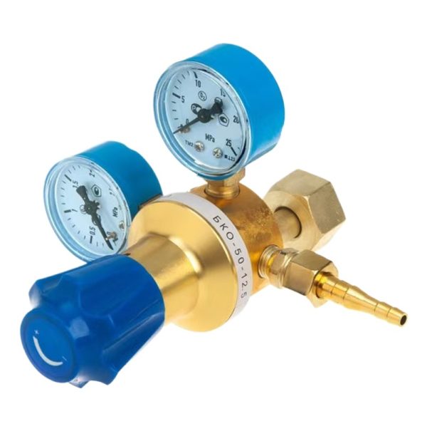 Oxygen Pressure Regulator UR-6 with Dual Gauges (0-1 MPa, 0-16 MPa) for Welding and Cutting - Изображение 3