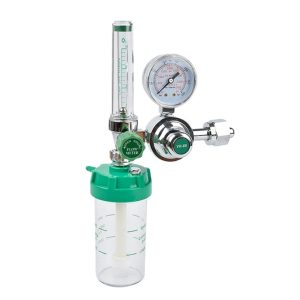 Medical Oxygen Regulator with Humidifier Bottle YR-86, 0-25MPa, 1-15L/min Flow Rate, for Hospital Oxygen Therapy