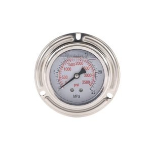 Y63L-BD HVAC Pressure Gauge (0-25 MPa, 0-3500 PSI) with Precision Measurement and Durable Construction for Hydraulic Pressure Testing