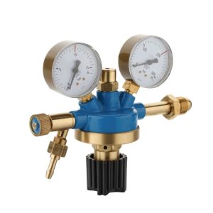 Heavy Duty Oxygen Regulator (0-2.5 MPa, 0-25 MPa) with Dual Gauges for Welding Applications