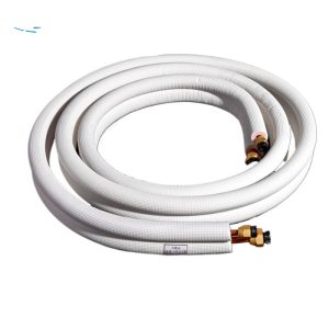 Copper Refrigeration Tubing Line Set with Insulation (6.35*0.6/9.52*0.6, 3m) for Air Conditioner Split Systems