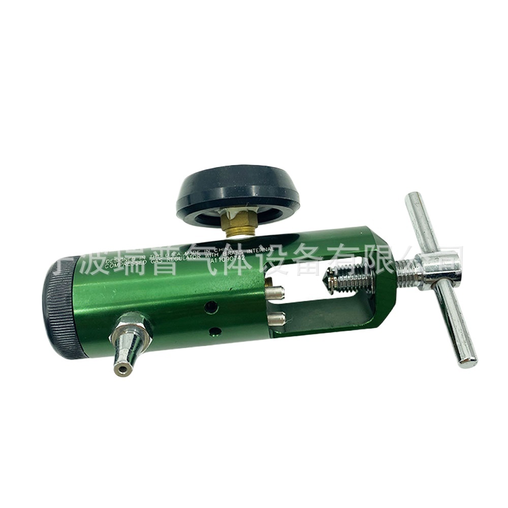 CGA870 Medical Oxygen Regulator Flow Meter for Oxygen Tanks, Drop-Type Pressure Reducer with 0-15LPM Flow - Image 2