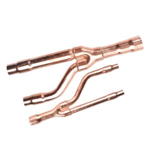 Copper Refrigerant Branch Pipe (22T/33T/72T/73T/75T) for Central Air Conditioner Systems, R410A Specific
