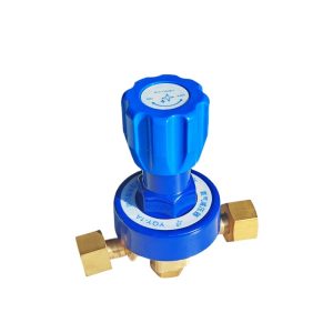 Copper Oxygen Pressure Reducer YQY-1A (0.1-1.25 MPa, 40m³/h Flow) for Oxygen Regulators & Stabilizers