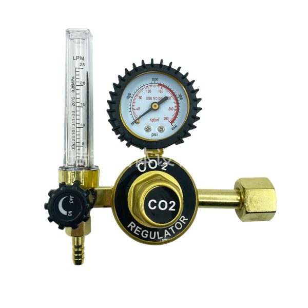 Middle East CO2 Pressure Reducer Regulator for Gas Cylinder with Gauge for Welding and Aquarium - รูปภาพ 2