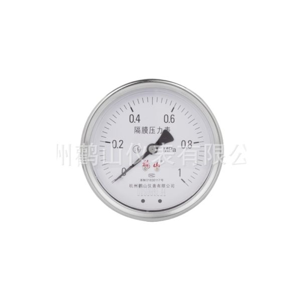 Sanitary Diaphragm Pressure Gauge YN100BF/NL (50.5mm, 0-1.6MPa) for HVAC Systems - Imagem 2