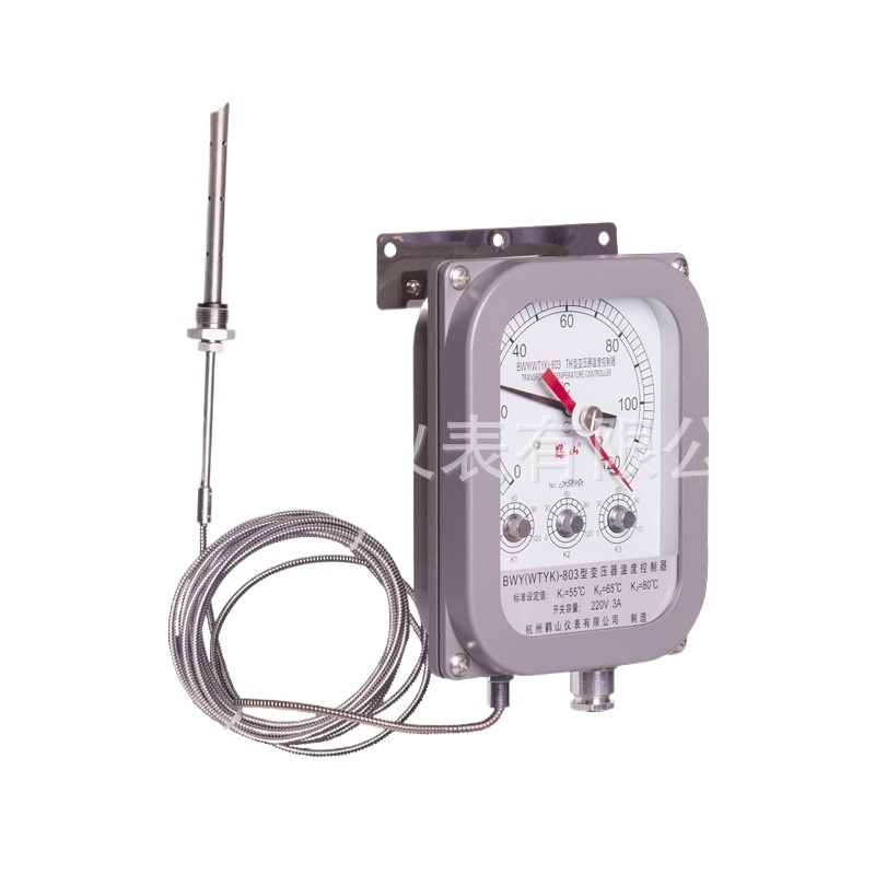 KuanShan BWY(WTYK)-803TH Transformer Oil Temperature Controller (0-100/120℃, 220V/3A) for Transformer Oil Temperature Measurement - Image 2