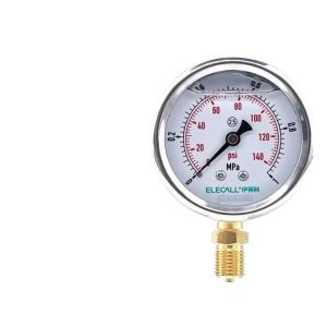 Durable YTN-60 Pressure Gauge (0-0.6 MPa, 0-140 PSI) for Water Oil Gas Applications